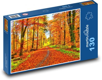 jesenné príroda - Puzzle 130 dielikov, rozmer 28,7x20 cm 