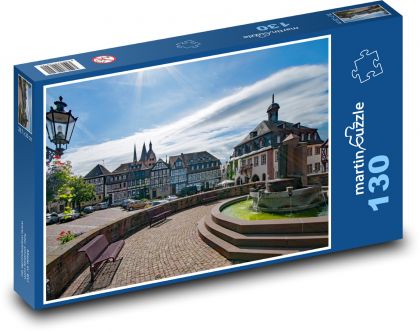 Německo - Gelnhausen - Puzzle 130 dílků, rozměr 28,7x20 cm