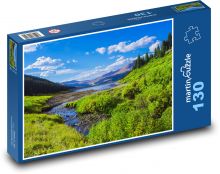 Mountain Valley Puzzle 130 pieces - 28.7 x 20 cm 