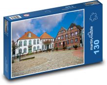 Německo - Meldorf  Puzzle 130 dílků - 28,7 x 20 cm