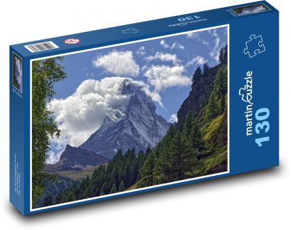 Alps - Matterhorn - Puzzle 130 pieces, size 28.7x20 cm 