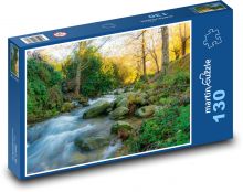 Potok, rieka, príroda Puzzle 130 dielikov - 28,7 x 20 cm 