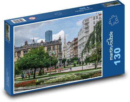 Španělsko - Bilbao - puzzle 130 dílků