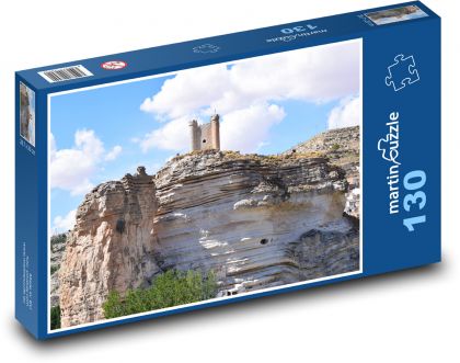 Alcala Del Jucar, Spanien - Puzzle - 130 Teile