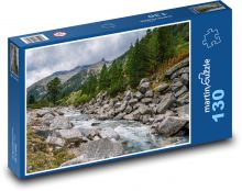 Mountain stream Puzzle 130 pieces - 28.7 x 20 cm 