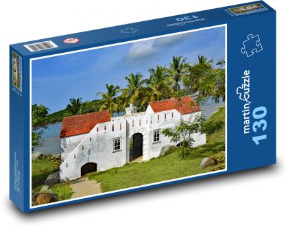 Ghana - Africa - Puzzle 130 pieces, size 28.7x20 cm 