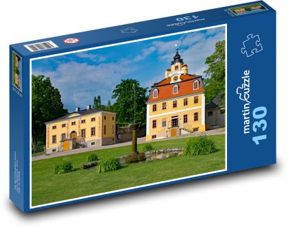 Zámok Belvedér Nemecko - Puzzle 130 dielikov, rozmer 28,7x20 cm 