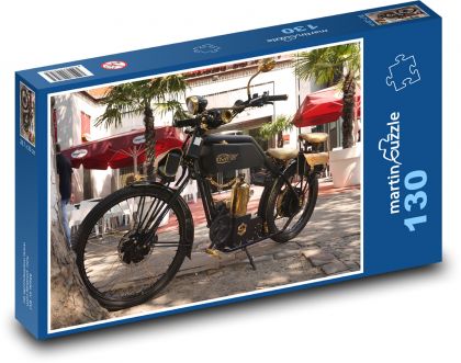 Retro-Fahrrad - Puzzle - 130 Teile