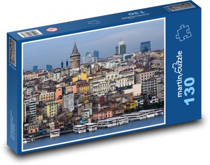 Turecko - Istanbul - Puzzle 130 dílků, rozměr 28,7x20 cm