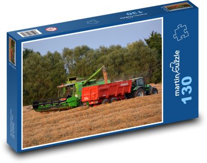 Žně, sklizeň - puzzle 130 dílků