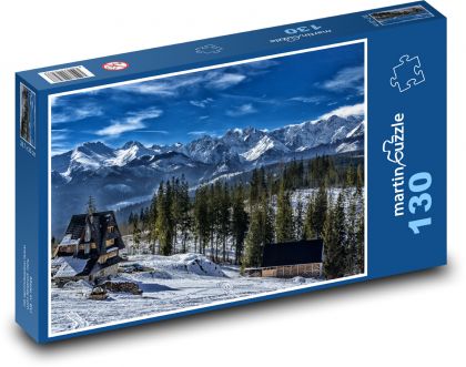 Słowacja - Tatry - Puzzle 130 elementów, rozmiar 28,7x20 cm