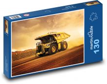 Důlní nákladní auto Puzzle 130 - 28,7x20 cm