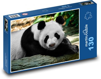 Panda velká - Puzzle 130 dílků, rozměr 28,7x20 cm