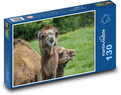 Camel - Puzzle 130 pieces, size 28.7x20 cm 