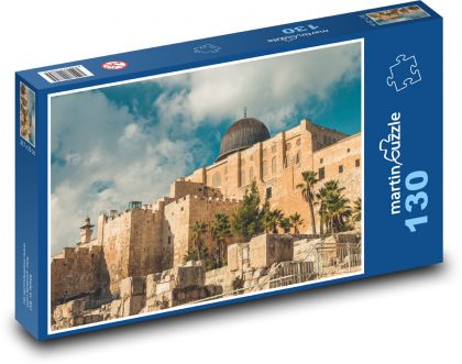 Jeruzalém - Puzzle 130 dílků, rozměr 28,7x20 cm