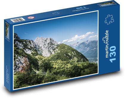 Nature, mountains - Puzzle 130 pieces, size 28.7x20 cm 