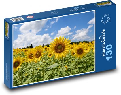 Sonnenblumenfeld - Puzzle - 130 Teile