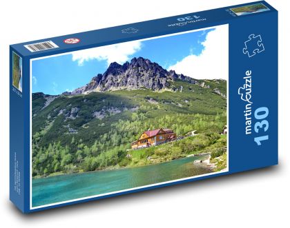 Slovensko - Vysoké Tatry - Puzzle 130 dielikov, rozmer 28,7x20 cm 