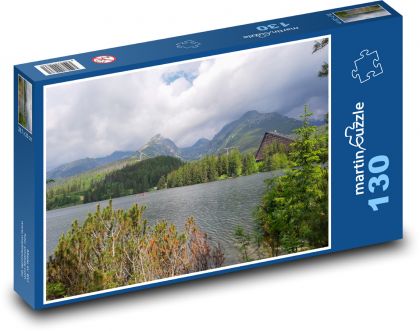 Słowacja - Tatry - Puzzle 130 elementów, rozmiar 28,7x20 cm