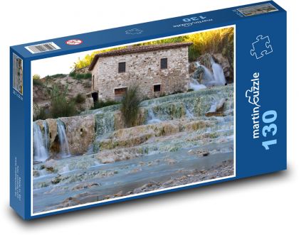 Toskánsko - Saturnia - Puzzle 130 dielikov, rozmer 28,7x20 cm 