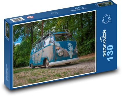 VW T1 - Puzzle 130 dielikov, rozmer 28,7x20 cm 