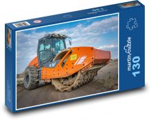 Construction equipment, cylinder Puzzle 130 pieces - 28.7 x 20 cm