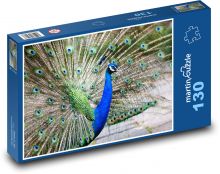 peafowl Puzzle 130 pieces - 28.7 x 20 cm 