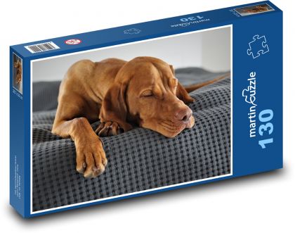 Hungarian hound - Puzzle 130 pieces, size 28.7x20 cm 