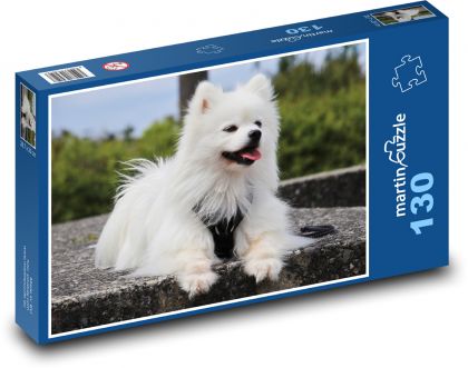 German Spitz - Puzzle 130 pieces, size 28.7x20 cm 