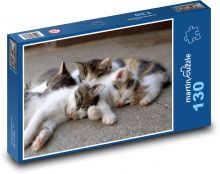 Kittens Puzzle 130 pieces - 28.7 x 20 cm 
