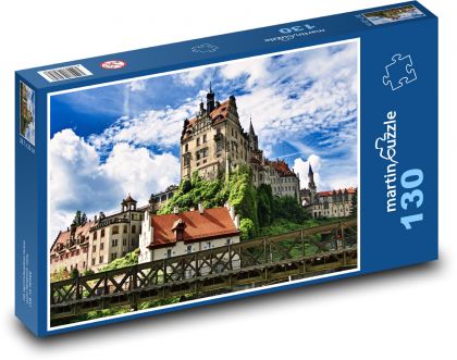Architektura - zámek - Puzzle 130 dílků, rozměr 28,7x20 cm