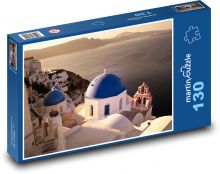 Grécko Santorini Puzzle 130 dielikov - 28,7 x 20 cm 