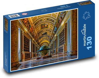 Fontainebleau Castle - Puzzle 130 pieces, size 28.7x20 cm 