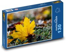 List, podzim, dekorace Puzzle 130 dílků - 28,7 x 20 cm