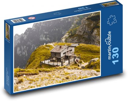 Rumunsko - Bucegi - Puzzle 130 dielikov, rozmer 28,7x20 cm 