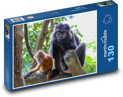 Tiere - Affen - Puzzle - 130 Teile