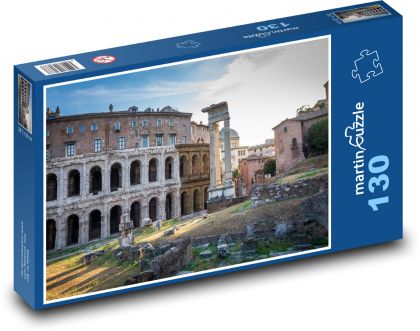 Itálie - Řím - Puzzle 130 dílků, rozměr 28,7x20 cm