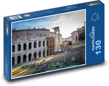 Taliansko - Rím - Puzzle 130 dielikov, rozmer 28,7x20 cm 