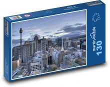 Austrálie - Sydney Puzzle 130 dílků - 28,7 x 20 cm