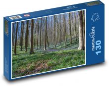 Les - stromy, příroda Puzzle 130 dílků - 28,7 x 20 cm