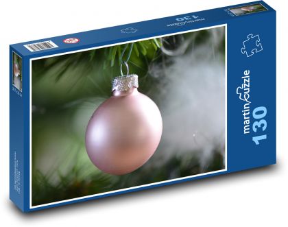 Ornament - Christmas, decoration - Puzzle 130 pieces, size 28.7x20 cm 