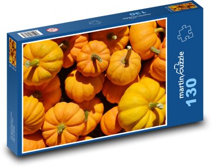 Kürbisse - Gemüse, Herbst - Puzzle - 130 Teile