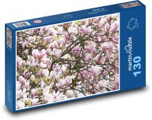 Kvetoucí magnólie Puzzle 130 - 28,7x20 cm