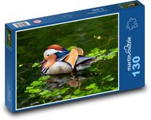 Duck - water bird, animal Puzzle 130 pieces - 28.7 x 20 cm 