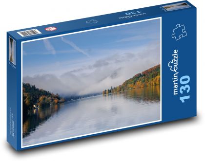 Rieka - jesenná príroda - Puzzle 130 dielikov, rozmer 28,7x20 cm 
