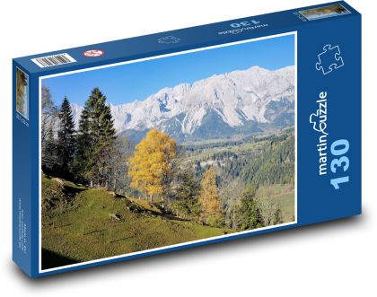 Autumn nature - mountain nature - Puzzle 130 pieces, size 28.7x20 cm 
