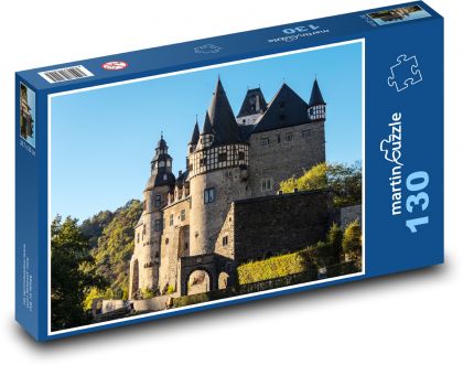 Tajemný zámek - hrad - puzzle 130 dílků