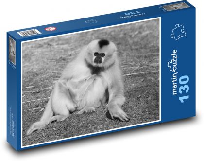 Gibon - opice, savec - Puzzle 130 dílků, rozměr 28,7x20 cm