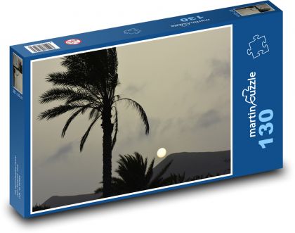 Palma - západ slunce - puzzle 130 dílků