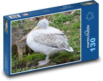 Pelican - water bird - Puzzle 130 pieces, size 28.7x20 cm 